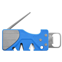 DMT Pocket-Sized Blade or Edge Sharpener, 6.6-in Overhead_Flat