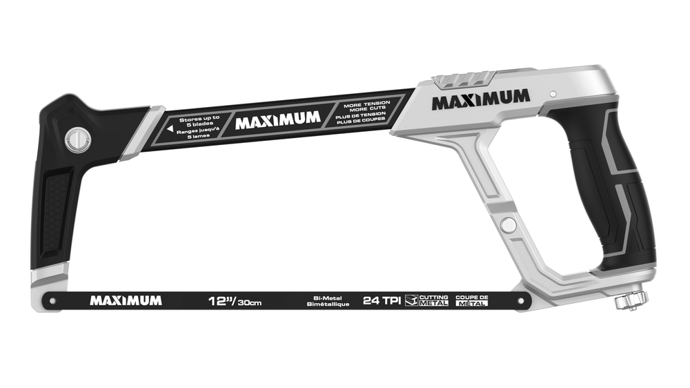 MAXIMUM High Tension Hacksaw, 12in Canadian Tire