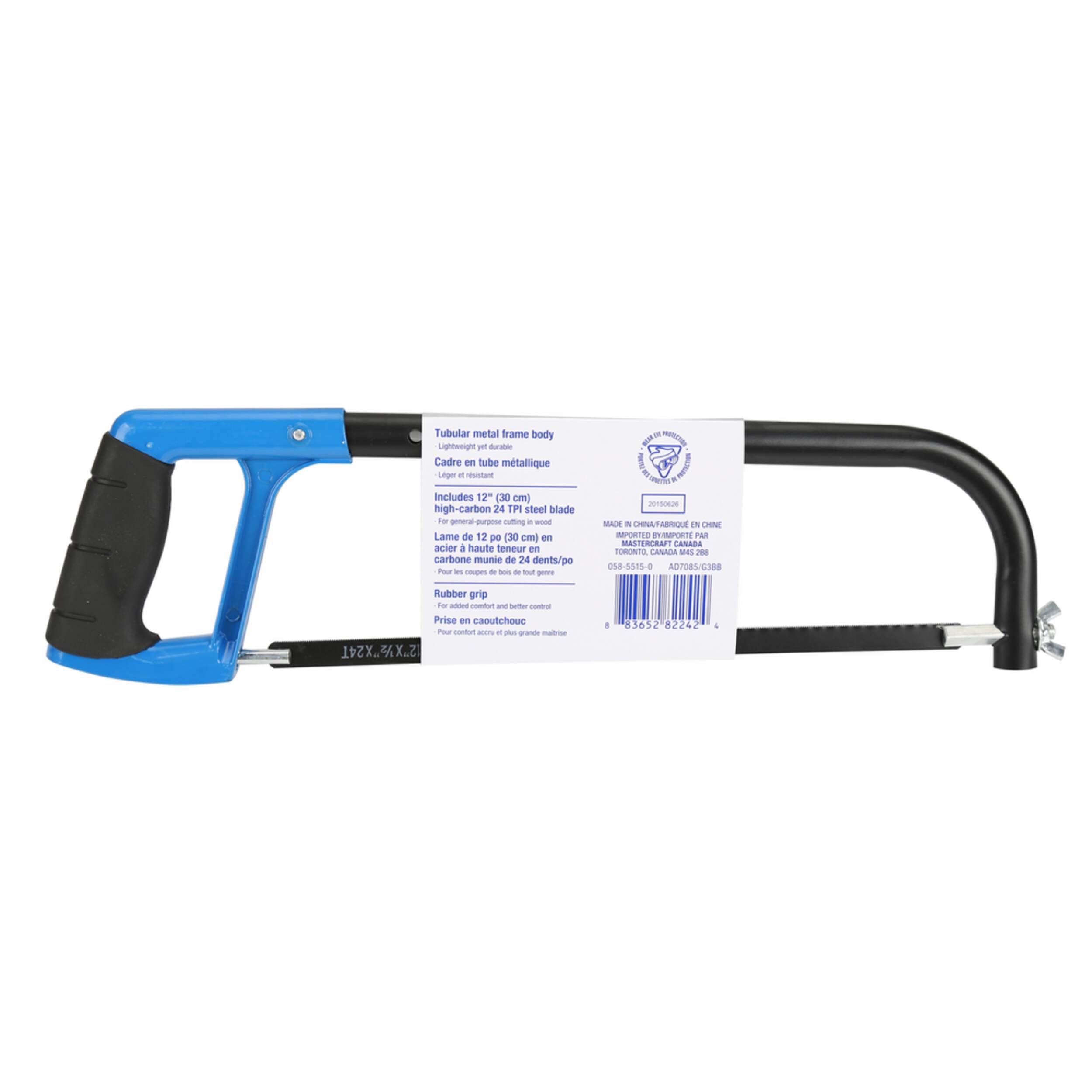 Mastercraft 24TPI Adjustable Hacksaw, 12in Canadian Tire