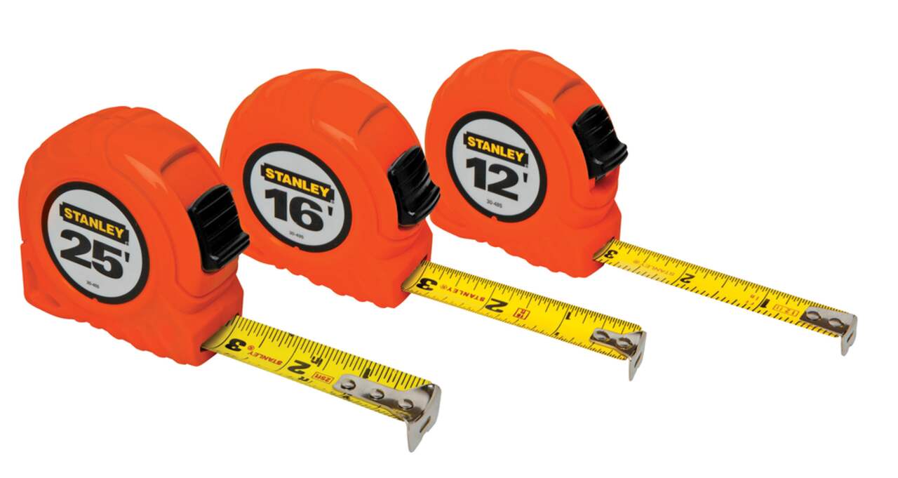 Stanley 25 Ft. Tape Measure, Sensors & Measuring, Patio, Garden & Garage