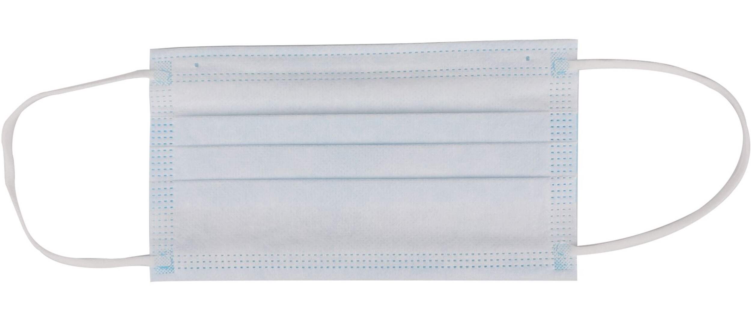 PRIME Adjustable 3Ply Disposable Face Masks, Blue, 20pk Party City