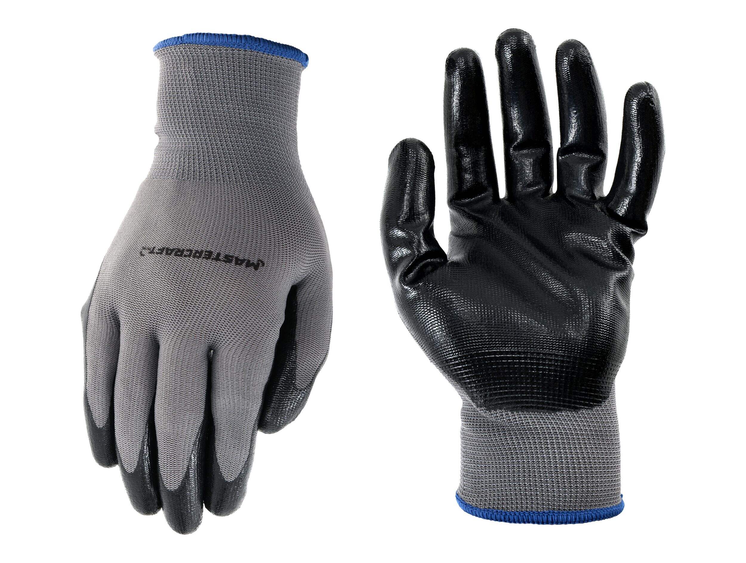 Mastercraft Nitrile Dipped Work Gloves, Large Composite_or_Mixed