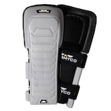 Tommyco Scandolus Shin Support Cushioned Kneepads, Grey Front_Flat