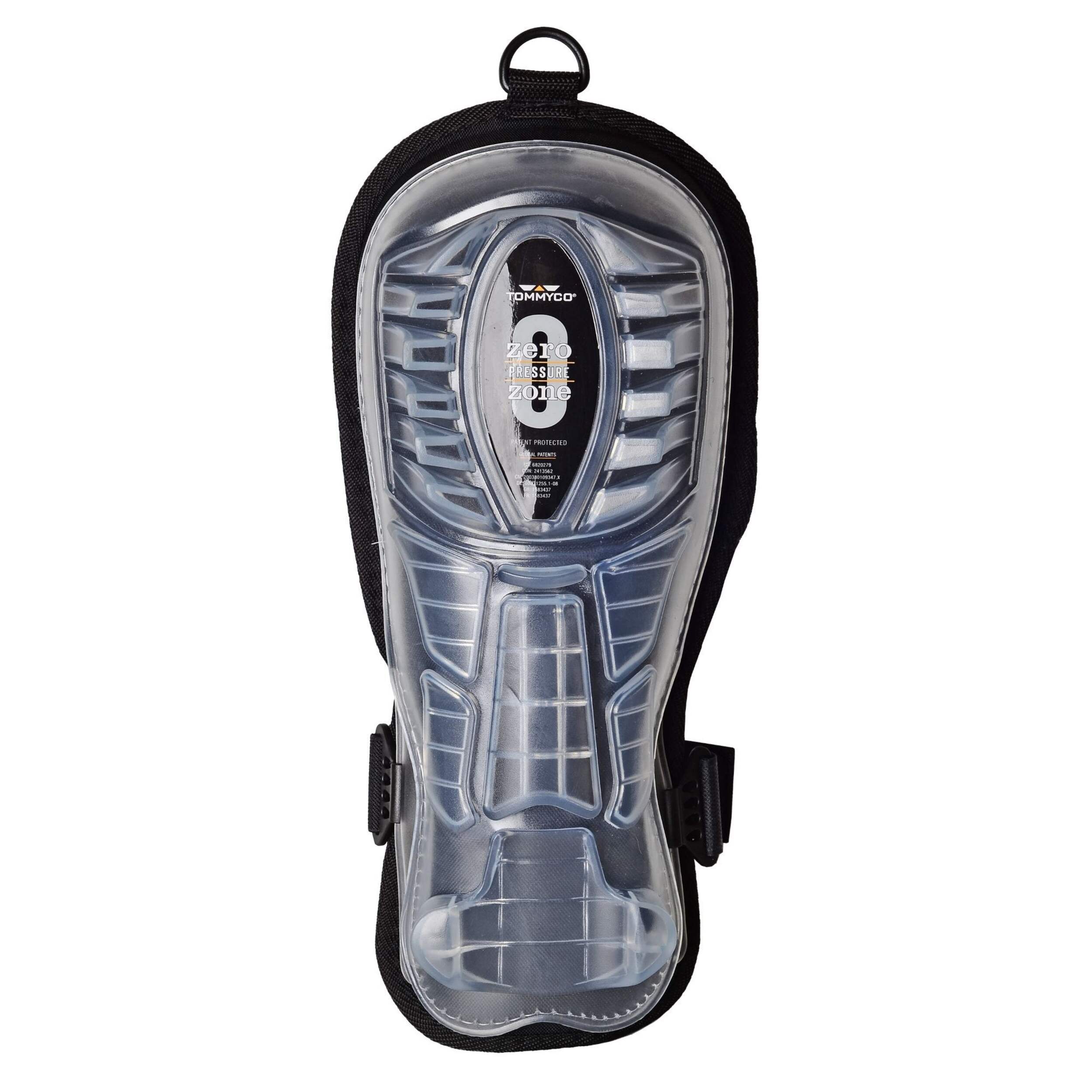 Tommyco Stabilizing Rough Terrain Kneepads, Black Front_Flat