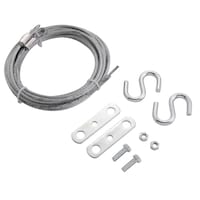 Ideal Security Galvanized Steel Garage Door Extension Cable, 12.5-ft, 2-pk