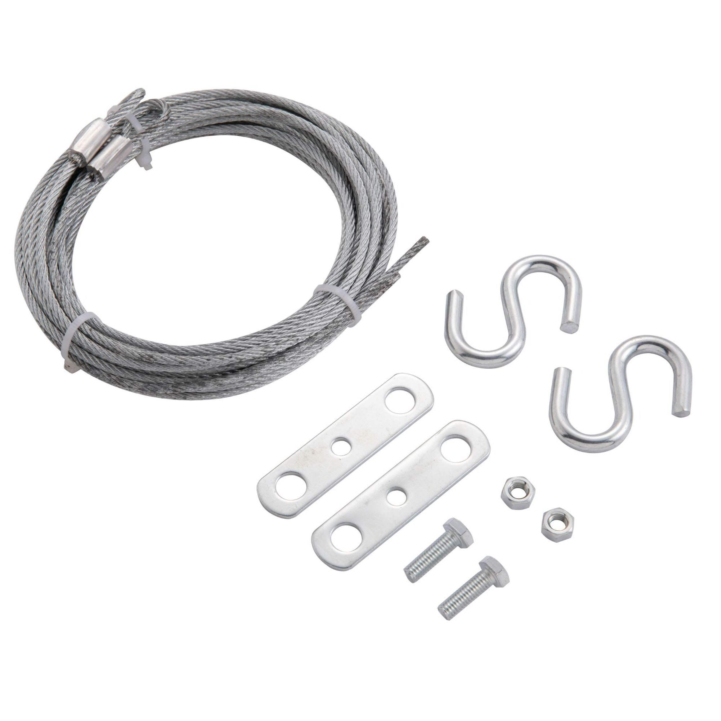 Ideal Security Galvanized Steel Garage Door Extension Cable, 12.5-ft, 2-pk Composite_or_Mixed