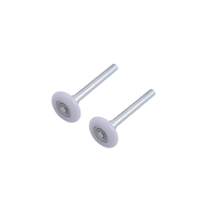 Roulettes en nylon Ideal Security de luxe pour porte de garage, paq. 2 Front_Three_Fourths_Angled_Left