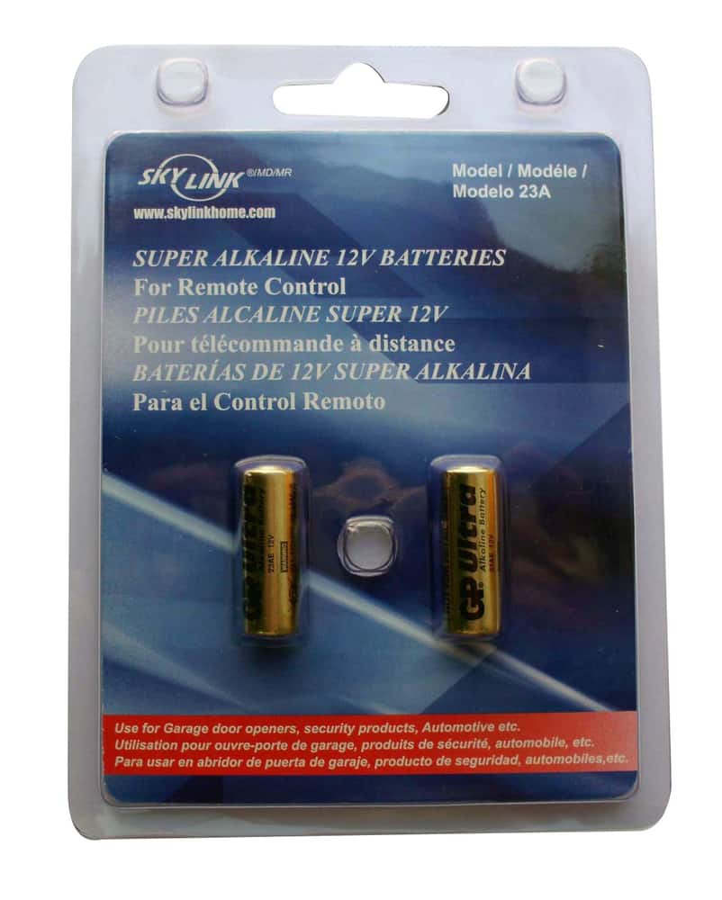 Piles alcalines A23 12V/12 volts Energizer, longue durée, tout usage, paq.  2