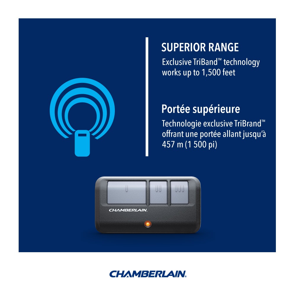 Chamberlain® B970C 11/4HP Ultra Quiet Belt Drive Garage Door Opener