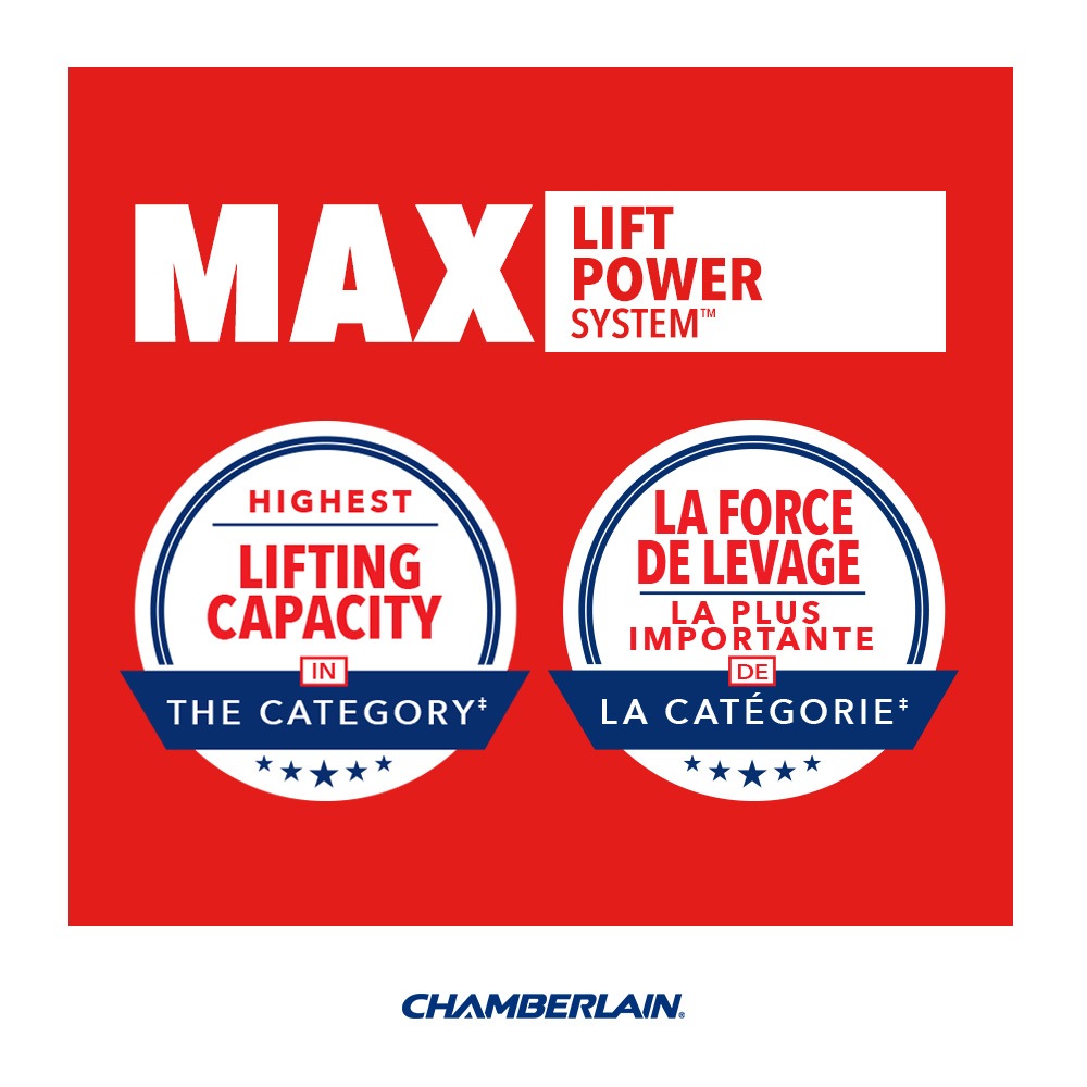 Chamberlain® B970C 11/4HP Ultra Quiet Belt Drive Garage Door Opener