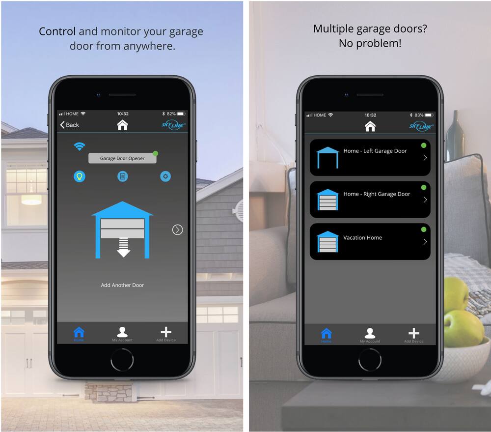 Skylink Universal Wireless Garage Door Opener Kit, WiFi Hub Canadian