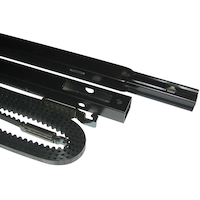 Trousse de rallonge d'entraînement à courroie Chamberlain G8810CB pour portes de garage de 10 pi, 1,25 x 1 x 49,4 po