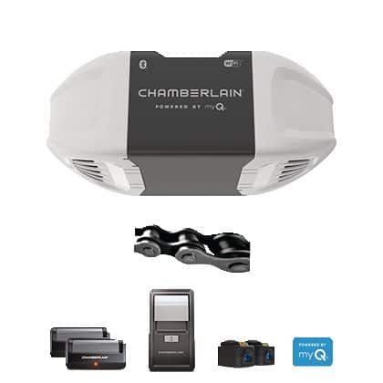 Chamberlain® C2405C 1/2-HP Chain Drive Garage Door Opener With Wi-Fi ...