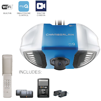 Chamberlain® B4545 3/4-HP Ultra Quiet Belt Drive Garage Door Opener with Wi-Fi and Built in Camera Composite_or_Mixed