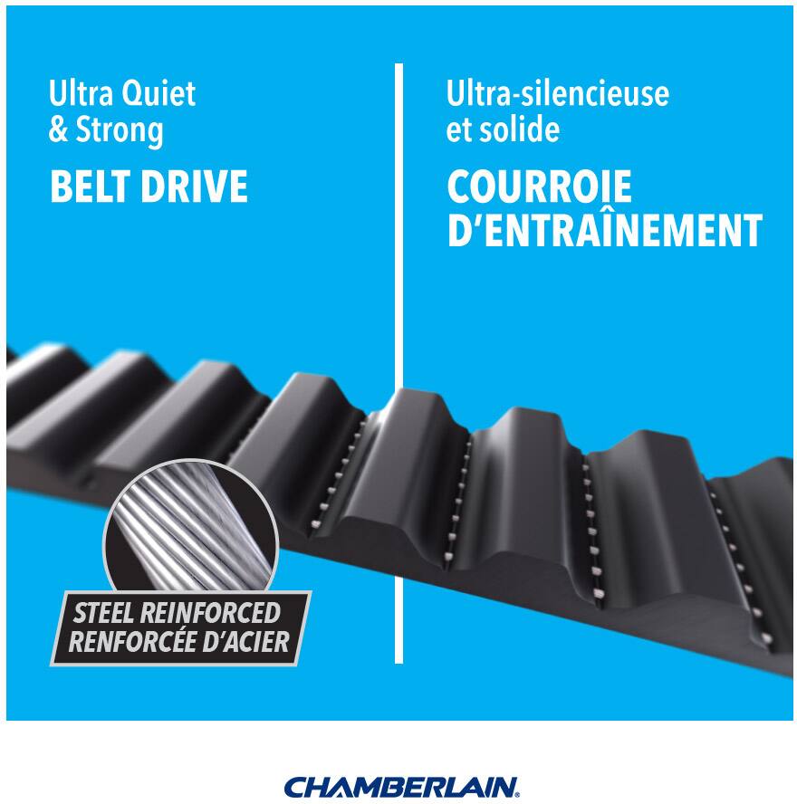 Chamberlain® B6765 1-1/4-HP Ultra Quiet Belt Drive Garage Door Opener with  Wi-Fi and Built in Camera Canadian Tire