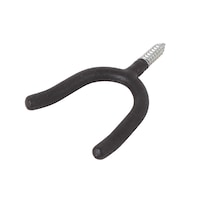Mastercraft Screw Mount Tool Storage Hook, 5.25 x 3 x 0.5-in, Up to 22.5-kgs Front_Three_Fourths_Angled_Left