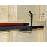 Crochet de rangement tout usage polyvalent Mastercraft, 9,25 x 6,5 x 0,5 po, jusqu'à 22,5 kg Front_Angled_Right