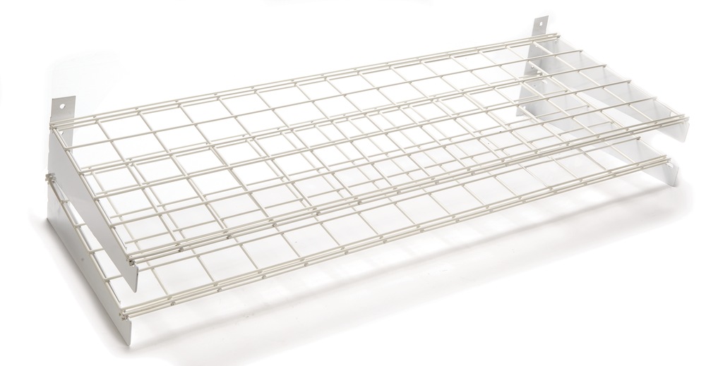 Mastercraft Metal Wire Heavy Duty Wall Shelves, 15 x 45in, Up to 181