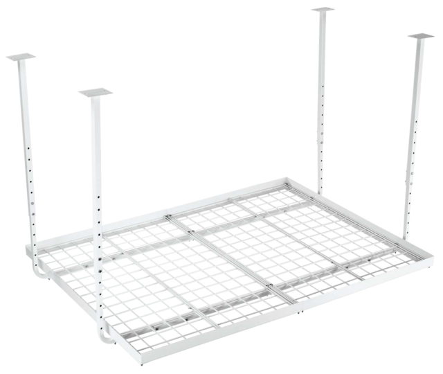 Mastercraft Adjustable Heavy Duty Steel Ceiling Storage Rack, 60 x 45