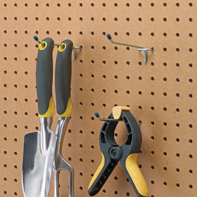 Mastercraft Peg Hooks, fits 1/8in & 1/4in Pegboards, Assorted Pack