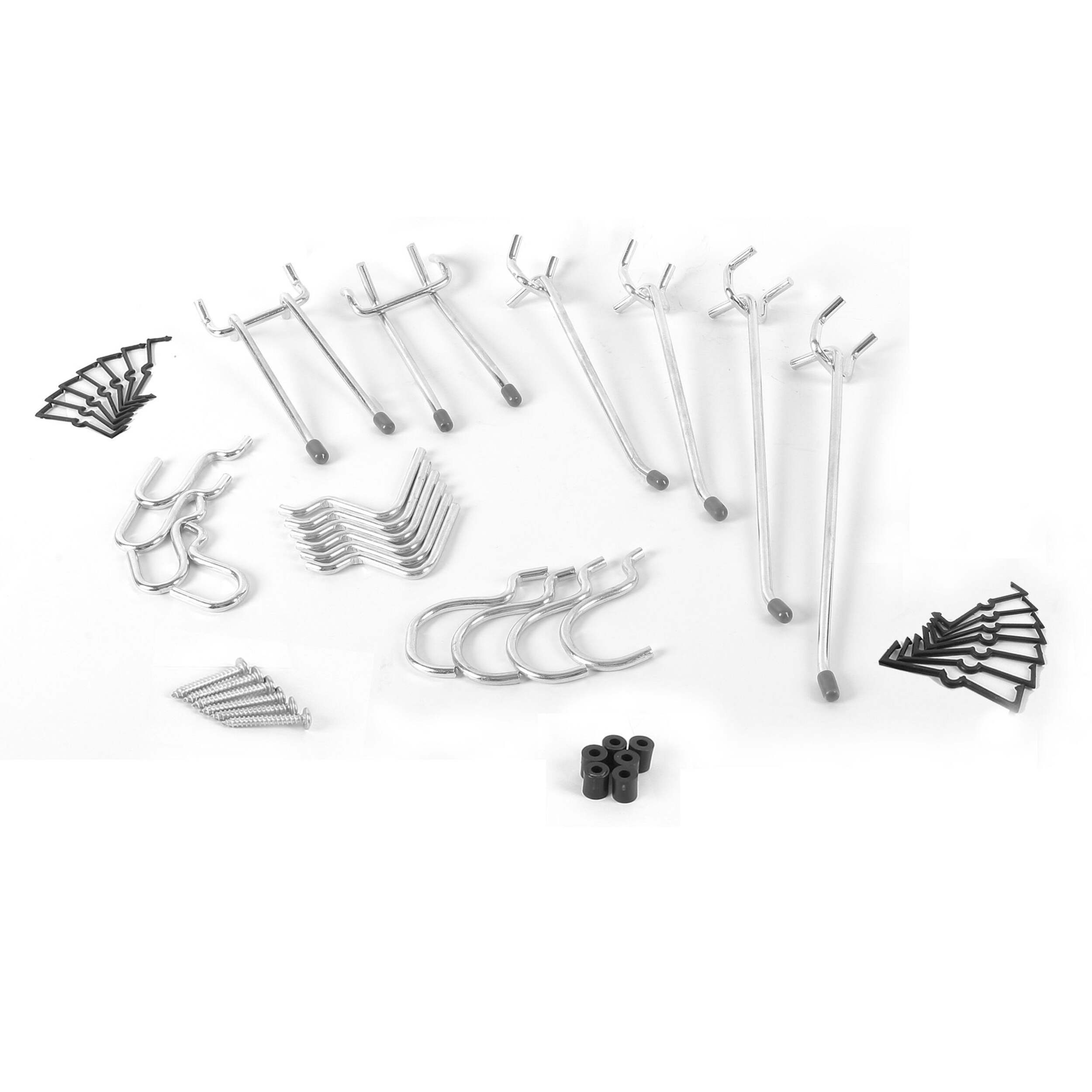 Crochets Mastercraft pour panneaux perforés de 1/4 po, tailles variées Composite_or_Mixed