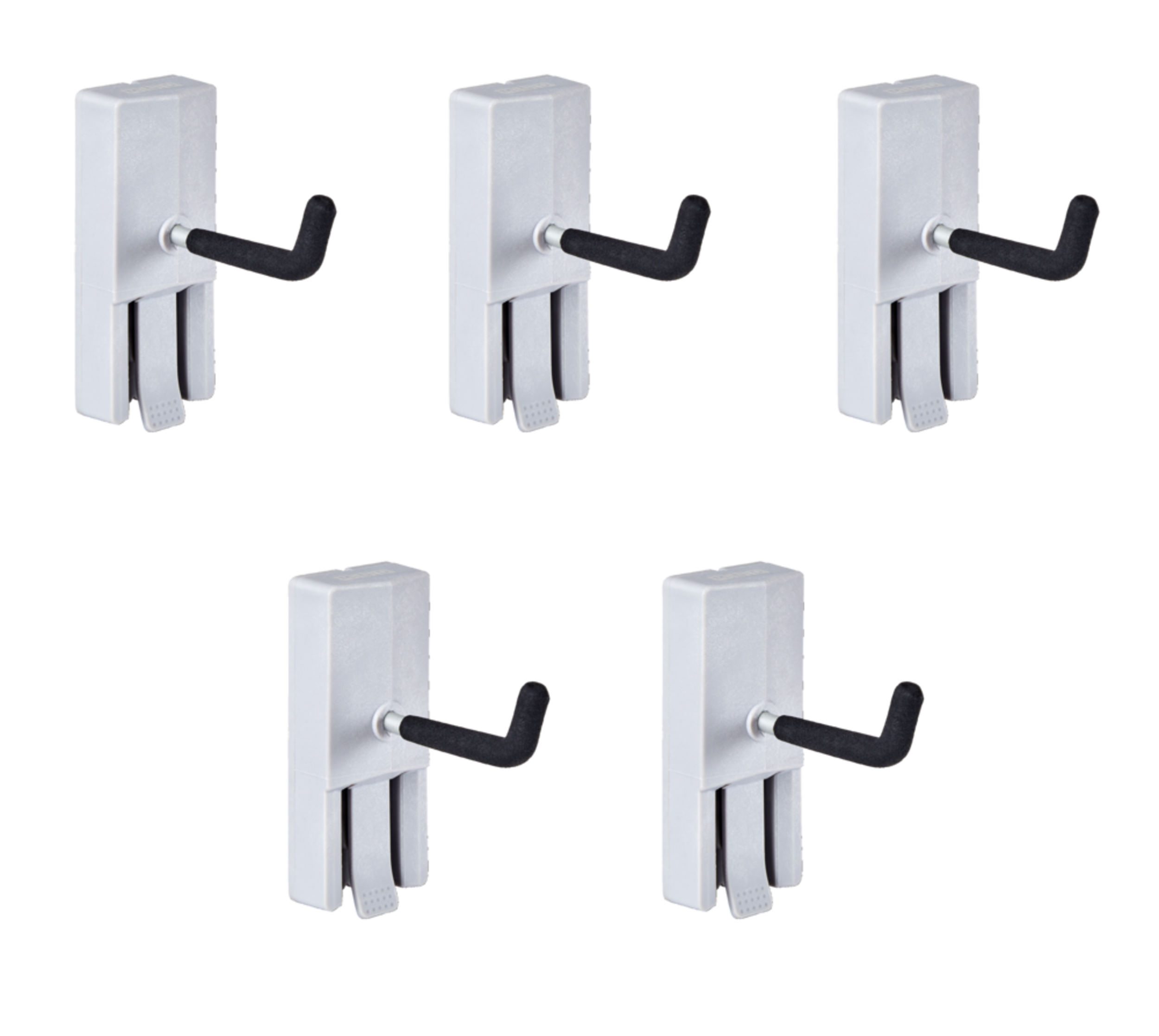 Mastercraft MOD Everyday Wall Hook, 15-lb Load Capacity, 5-pc Front_Three_Fourths_Angled_Right