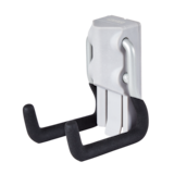 Mastercraft MOD Short Double Wall Hook, 35-lb Load Capacity Front_Three_Fourths_Angled_Left