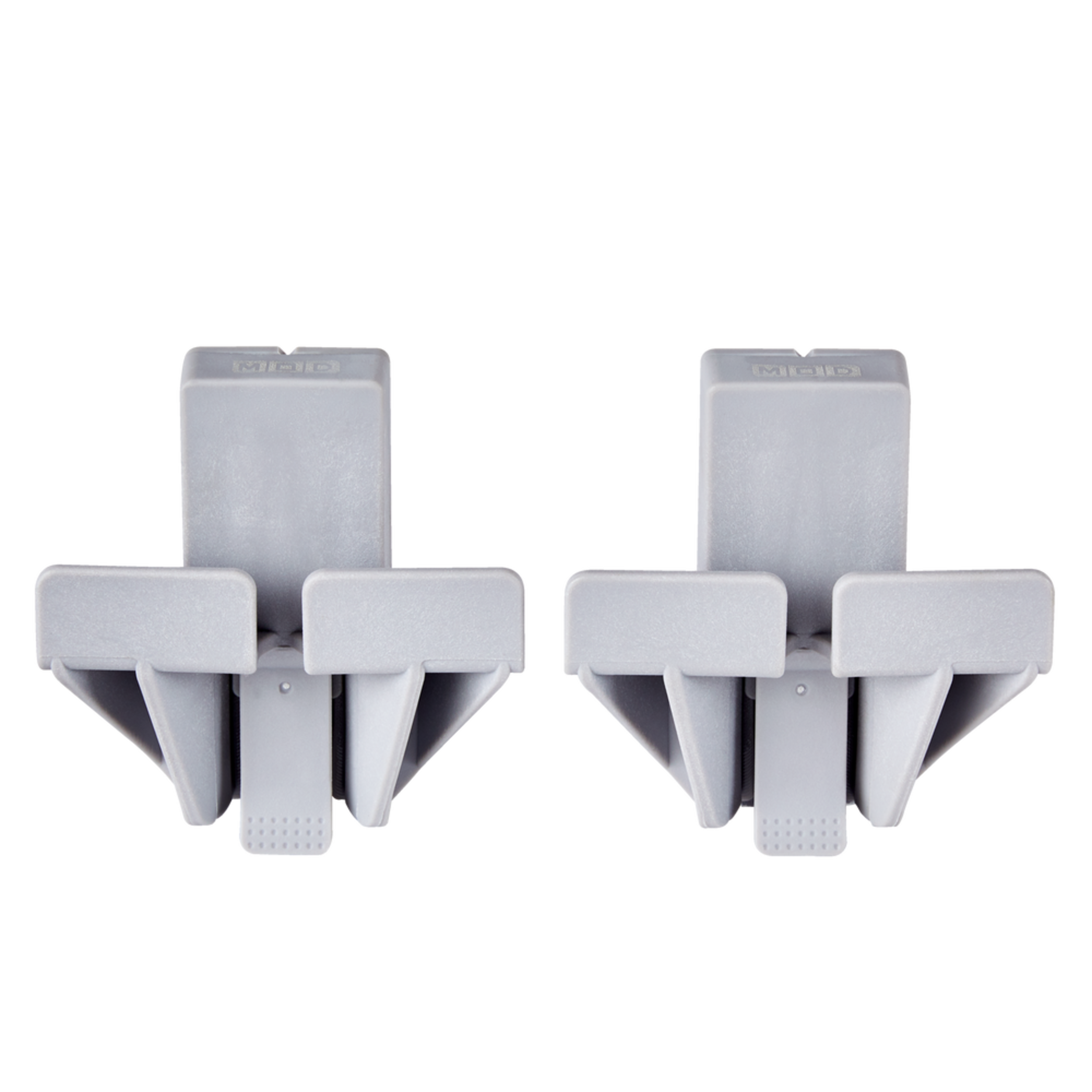 Mastercraft MOD 4-in Recycle Bin Hanger Cleat / Bracket, 30-lb Load Capacity, 2-pc, Wall Mount Front_Flat