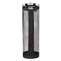 Mastercraft MOD Ball Organizer / Mesh Netting Bag, Holds 8 Basketballs, 25-lb Load Capacity, Wall Mount Front_Elevated