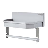 Mastercraft MOD Utility Storage Shelf with Paper Towel Holder, 20-lb Load Capacity Front_Three_Fourths_Angled_Left