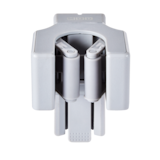 Porte-balai Mastercraft MOD pour balais mesurant jusqu'à 1 1/2 po de diamètre, support mural Front_Elevated