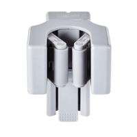 Porte-balai Mastercraft MOD pour balais mesurant jusqu'à 1 1/2 po de diamètre, support mural Front_Elevated