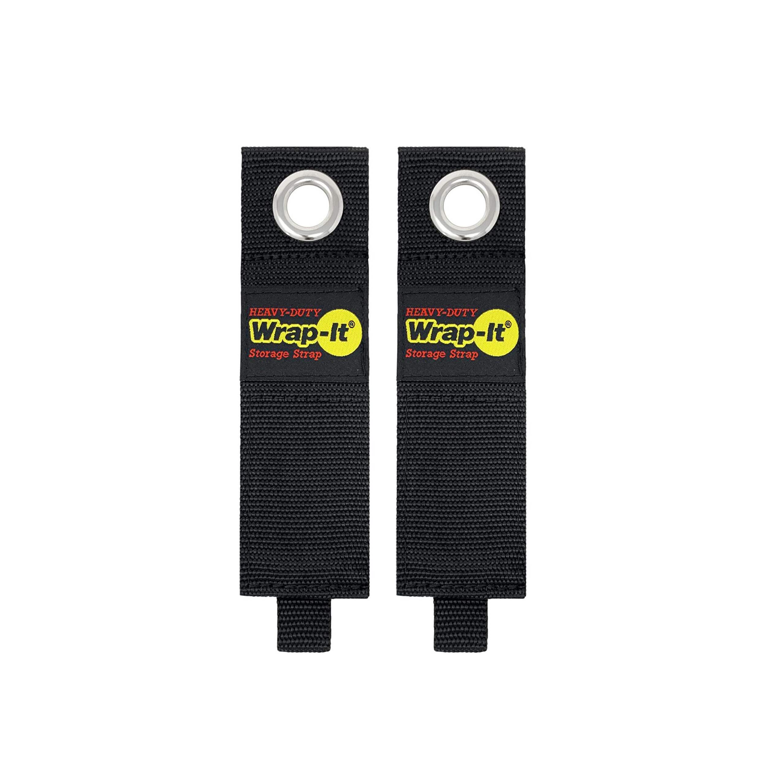 Wrap-It Heavy-Duty™ Hook & Loop Storage Straps, Large, 2-pk Front_Flat