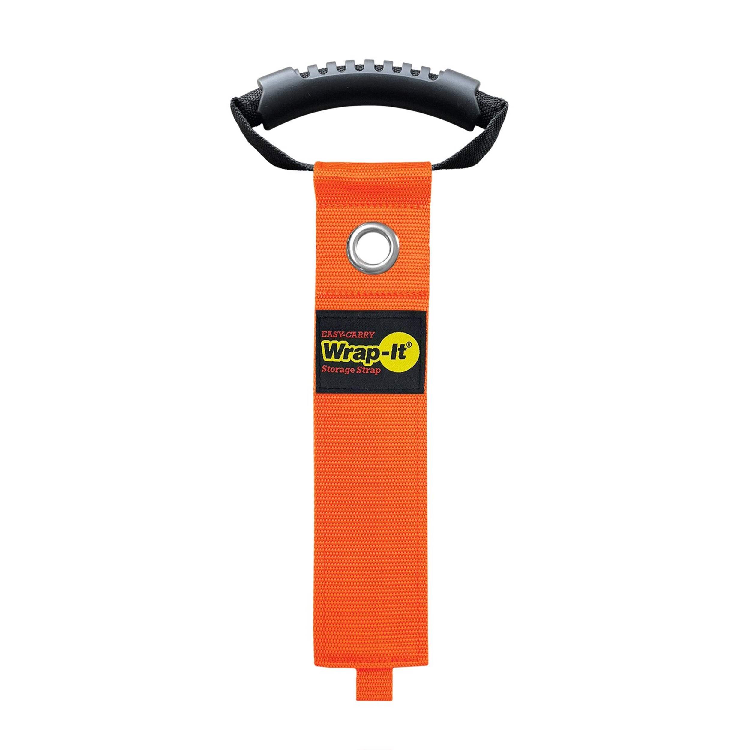Sangle de rangement range-cordon/câble autoaggripante Wrap-It Easy Carry Front_Flat