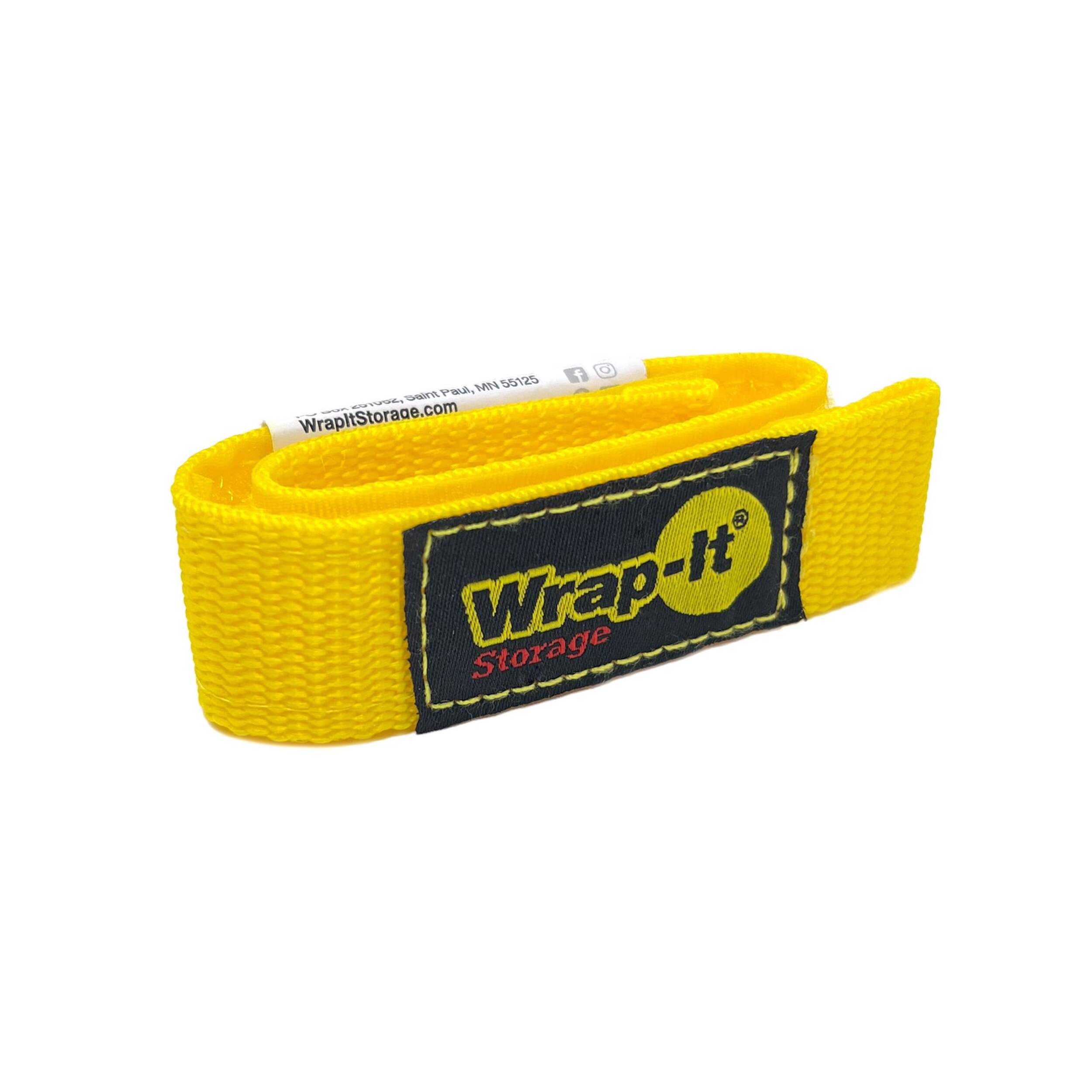 Wrap-It Quick-Straps® Hook & Loop Cord/Cable Storage Strap Front_Three_Fourths_Angled_Right