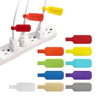 Wrap-It Storage Cord & Cable Labels, Multi-Colour, 10-pk