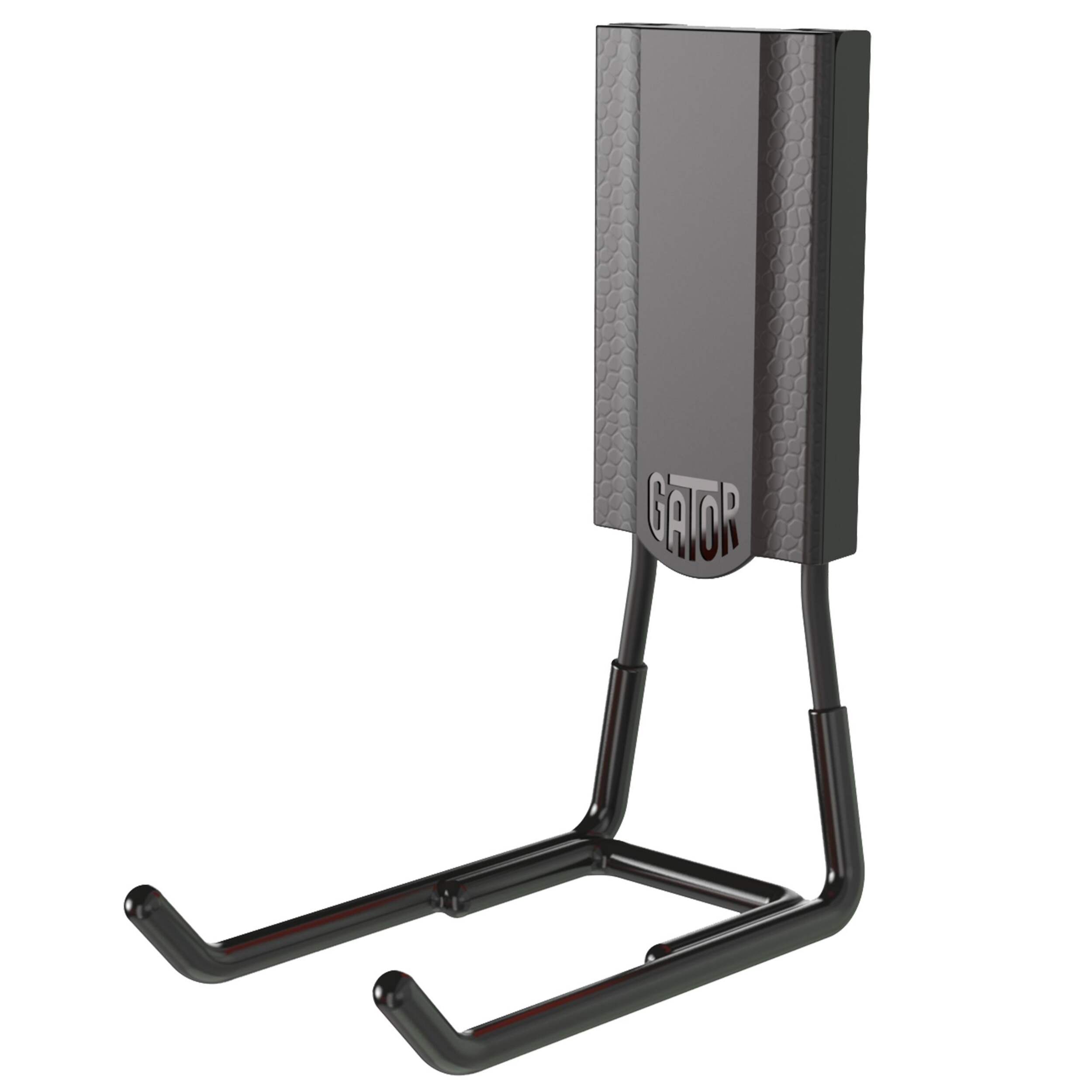 Gator Magnetic MIDI Open Utility Hook, 4-in Front_Three_Fourths_Angled_Left