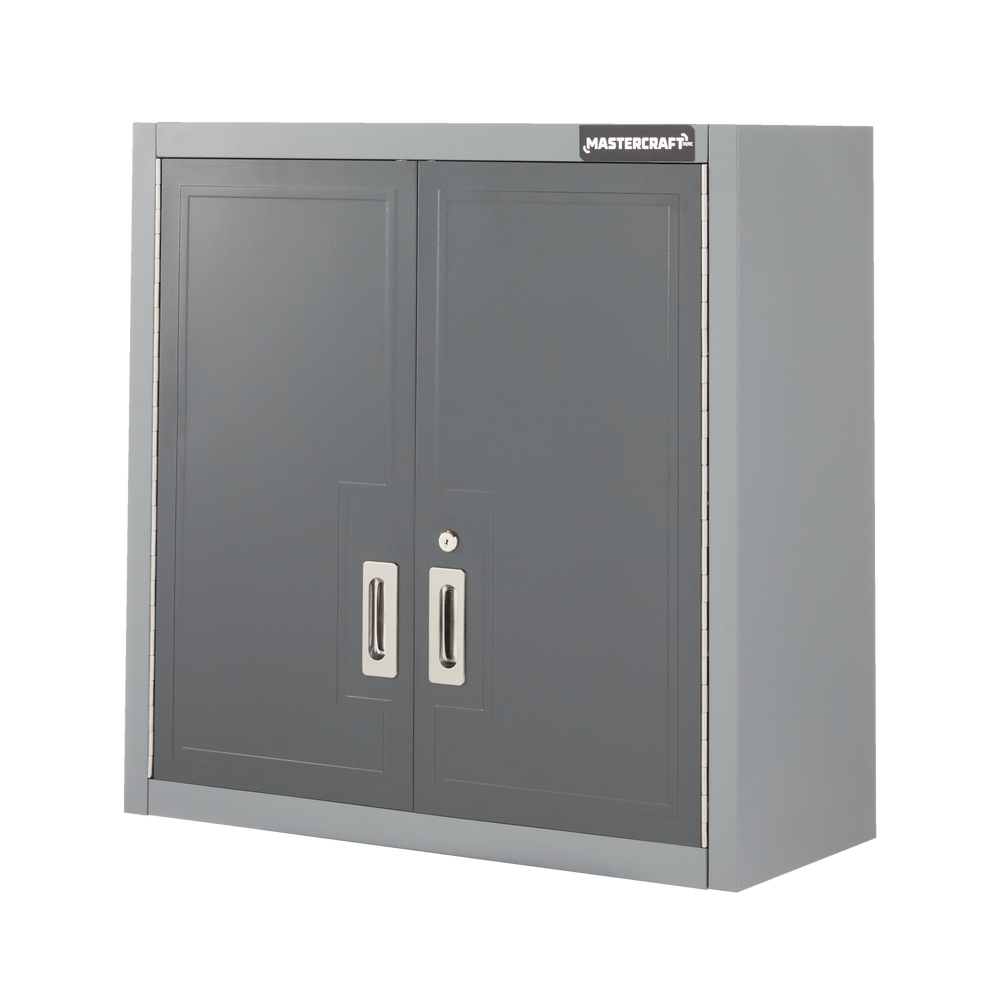 Mastercraft Wall Mount 2Door Wide with 2 Adjustable Shelves