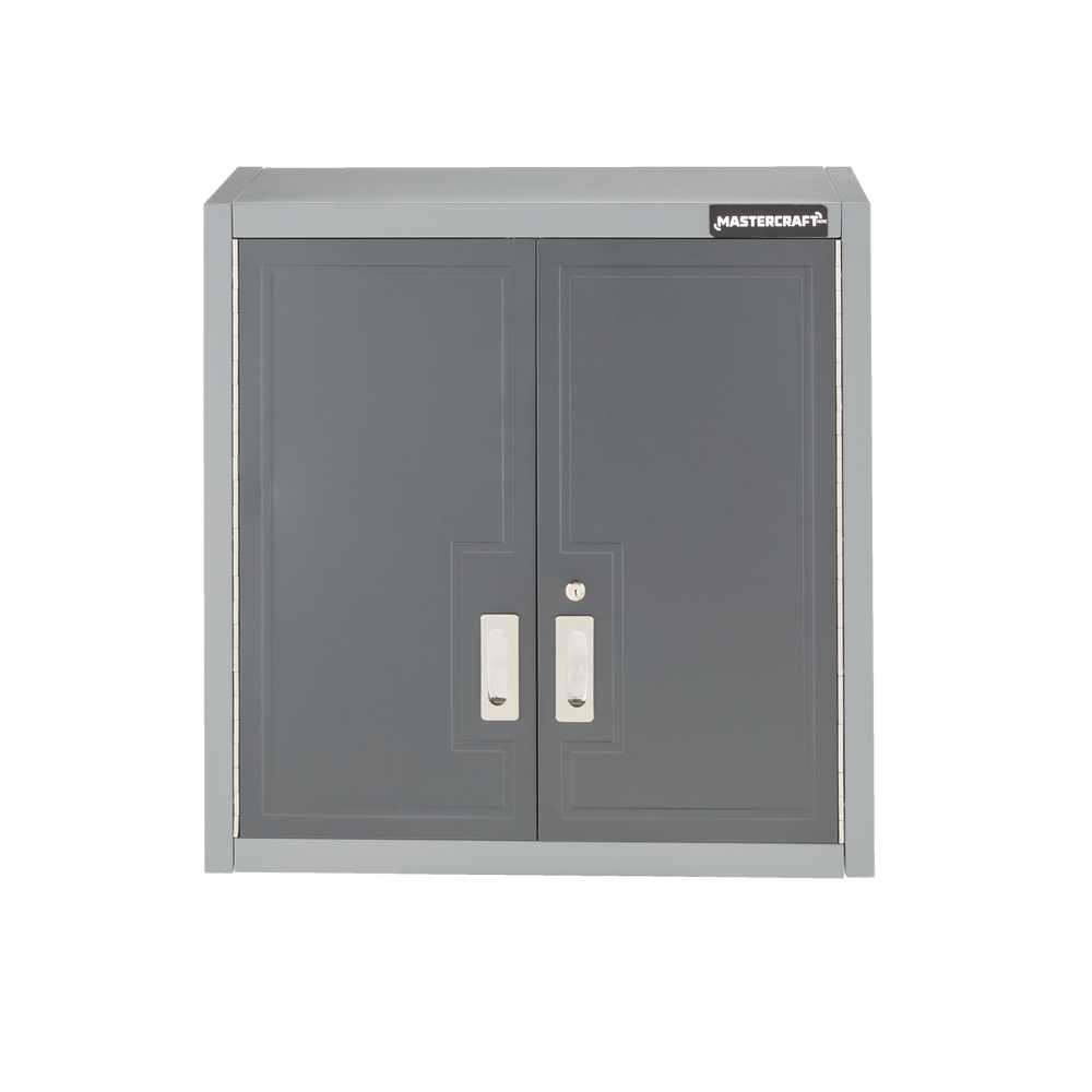 Armoire murale à 2 portes avec 2 tablettes réglables Mastercraft, série