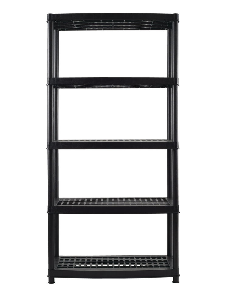Certified 5 Shelf Resin Rack 36 In X, How To Build Hdx Shelves