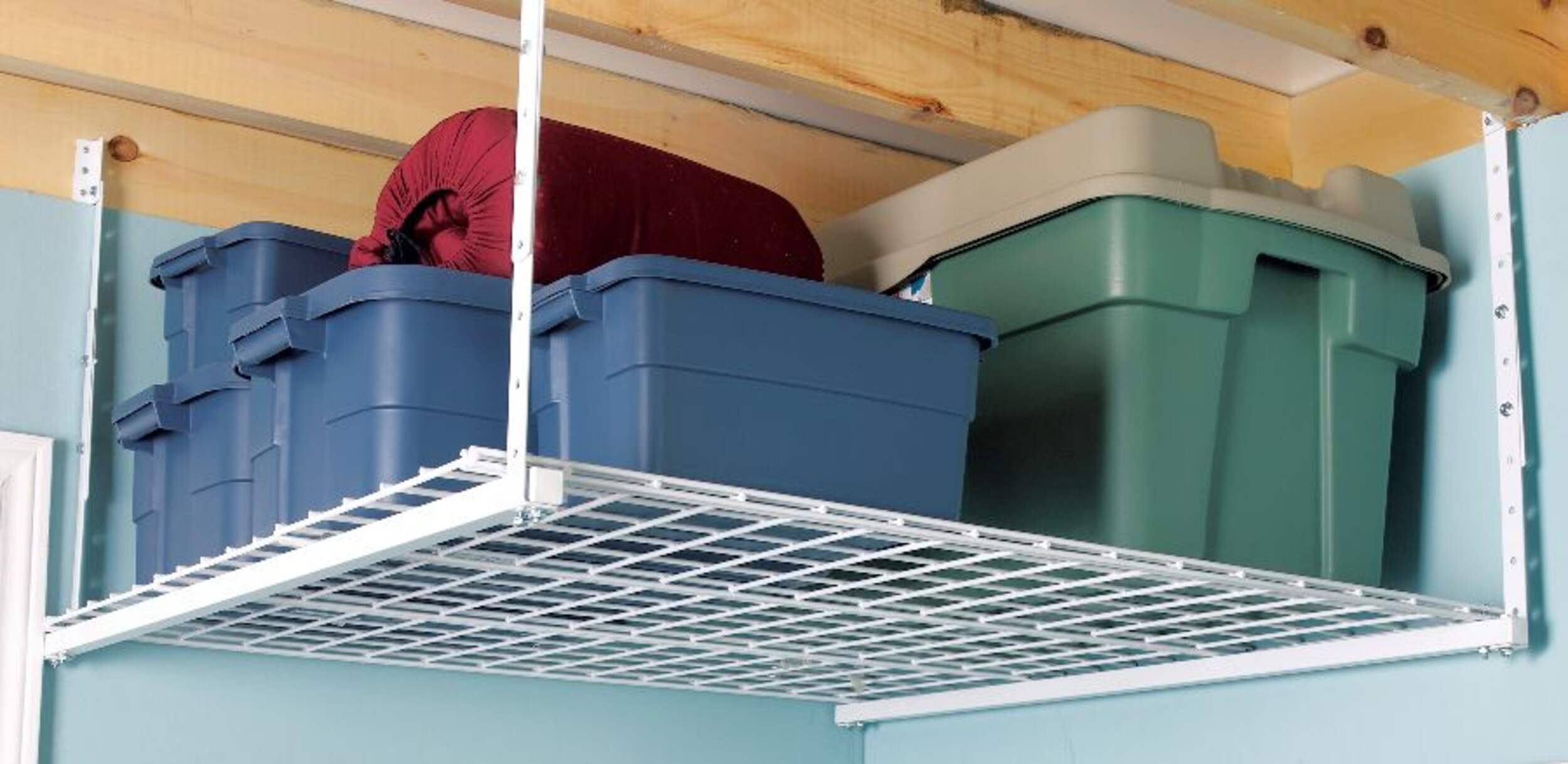 Mastercraft Adjustable Ceiling Storage Rack, 45 x 45in Canadian Tire