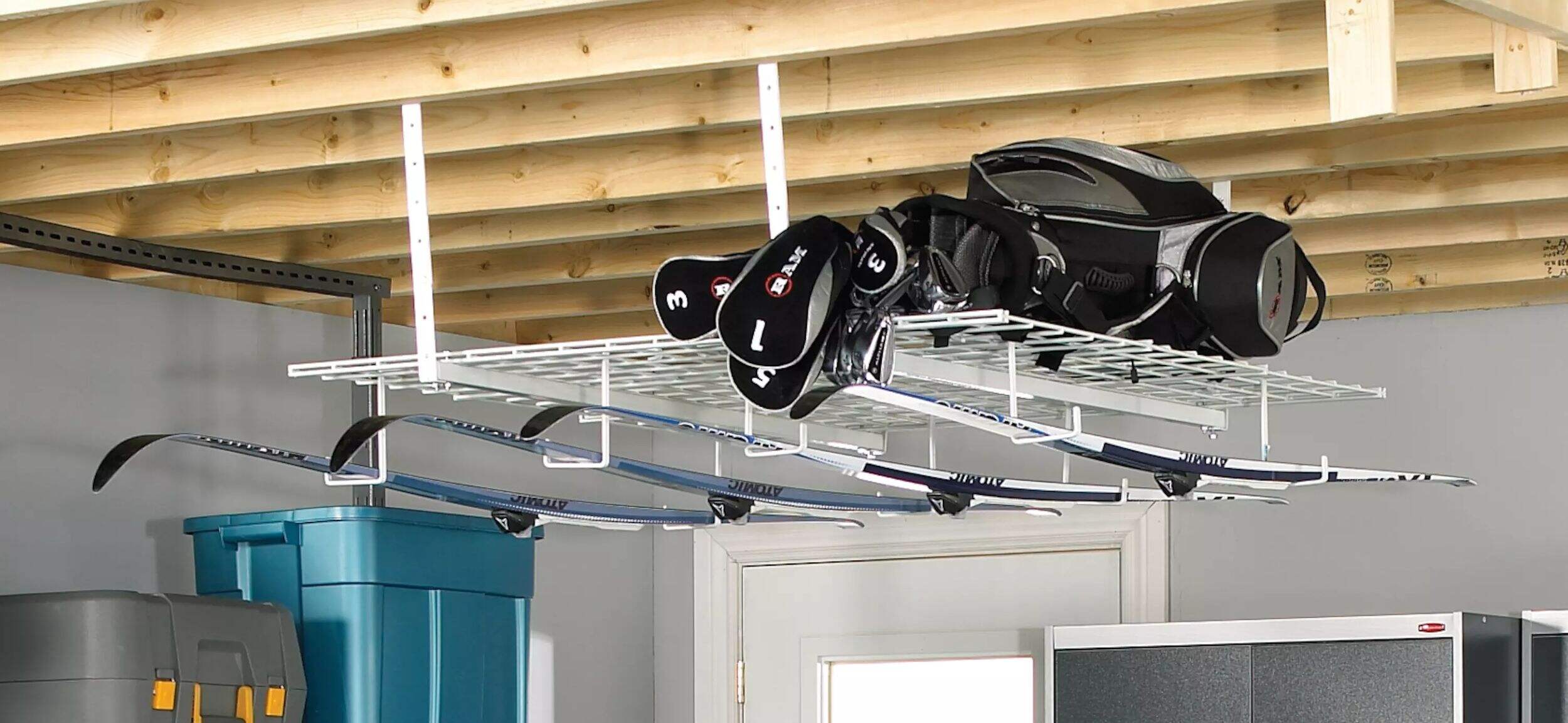 Mastercraft Adjustable Ceiling Storage Rack, 45 x 45in Canadian Tire