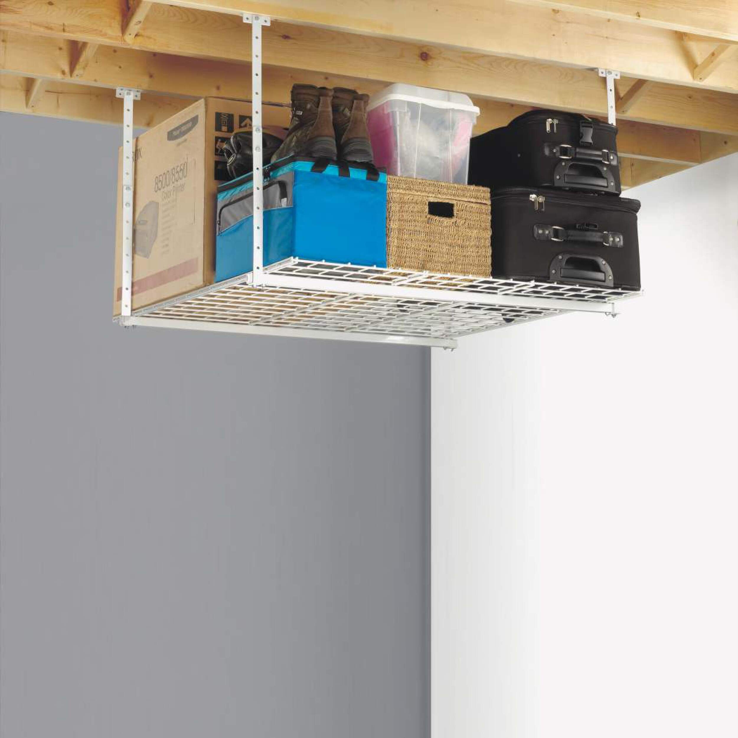Mastercraft Adjustable Ceiling Storage Rack, 45 x 45in Canadian Tire