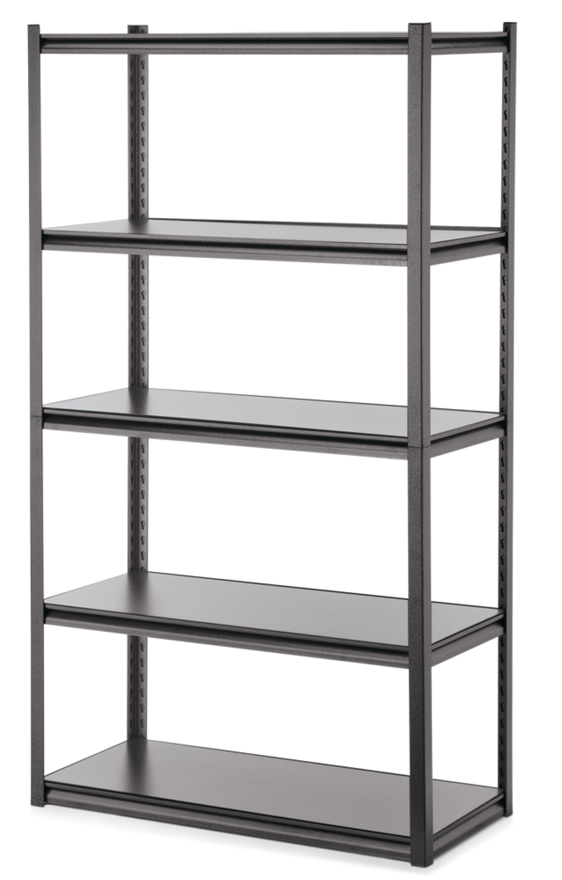 Metal storage shop shelving units