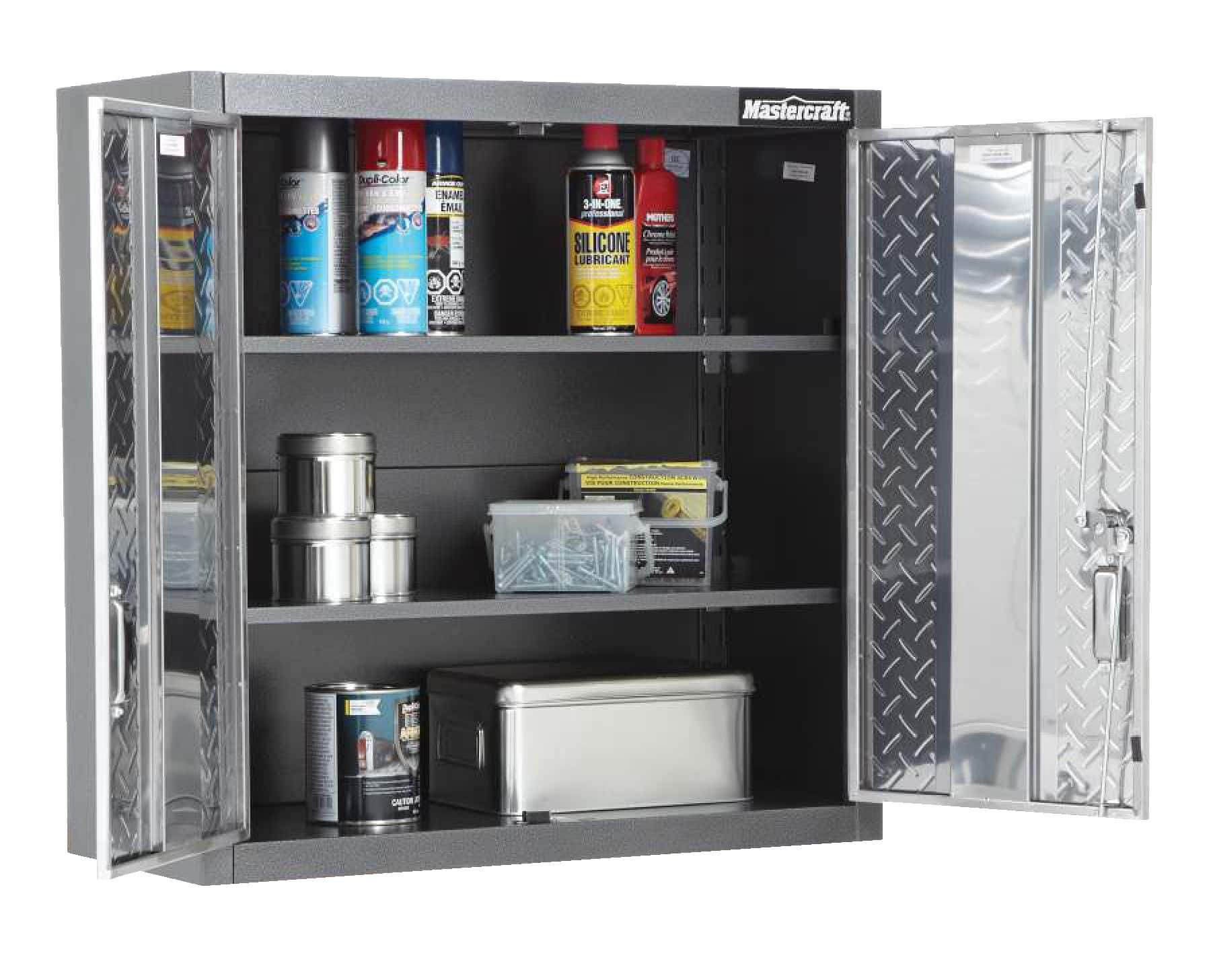 Mastercraft 2 Door Wall Cabinet With 2 Adjustable Shelves Diamond   Mastercraft 28 Wide Verticle Wall Cabinet 2c859944 A260 420d 8d59 63a8b1ee800f Jpgrendition 