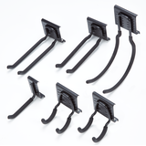 Mastercraft Rubber Coated Heavy Duty Storage Hook Set, 6-pcs Front_Angled_Left