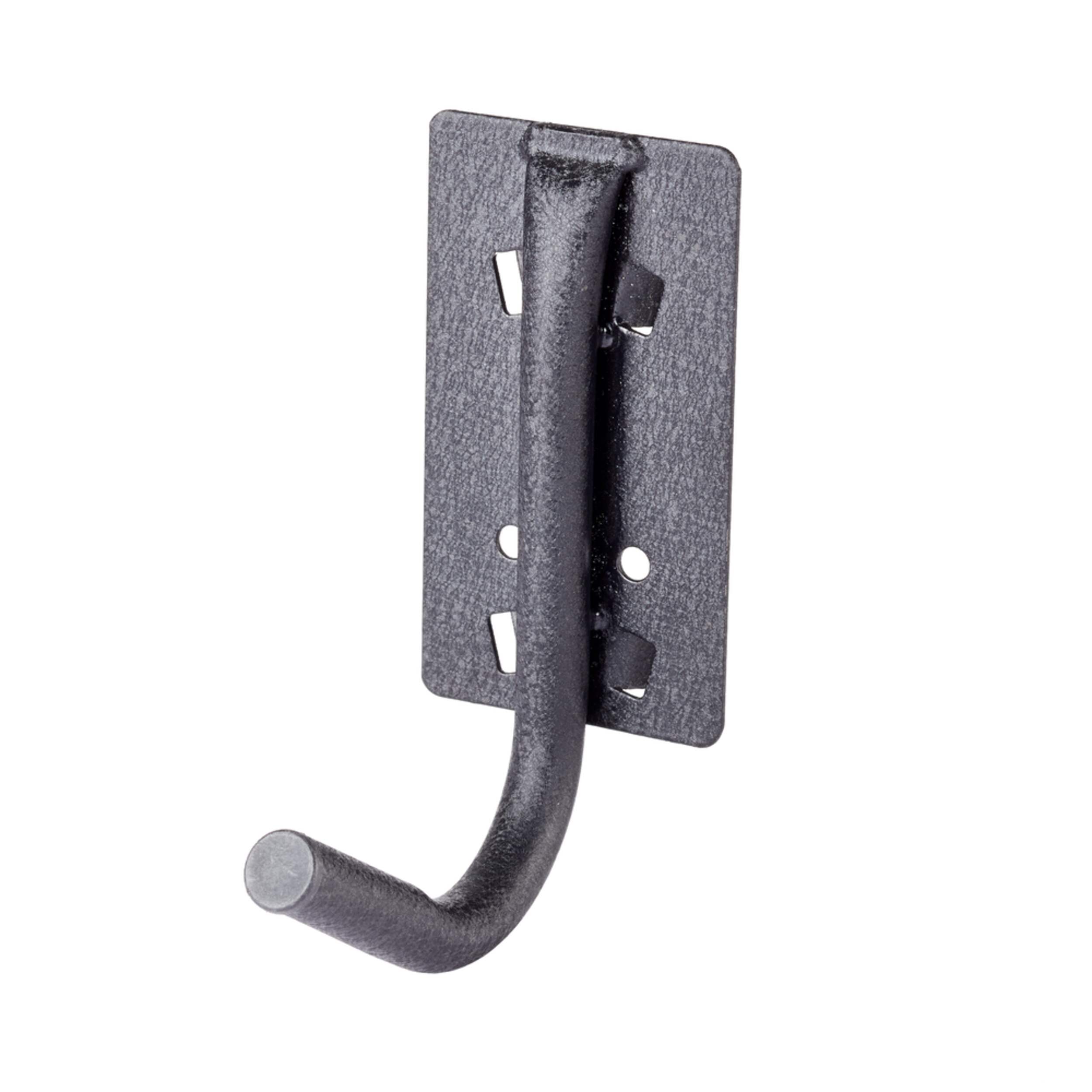 MAXIMUM Single Storage Hook, For Heavy Duty Steel Rack / Shelving or Wall Mount, Up to 50-kgs Front_Angled_Left