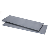 Mastercraft 48" Diamond Series Shelves, 2-Pack Front_Three_Fourths_Angled_Left