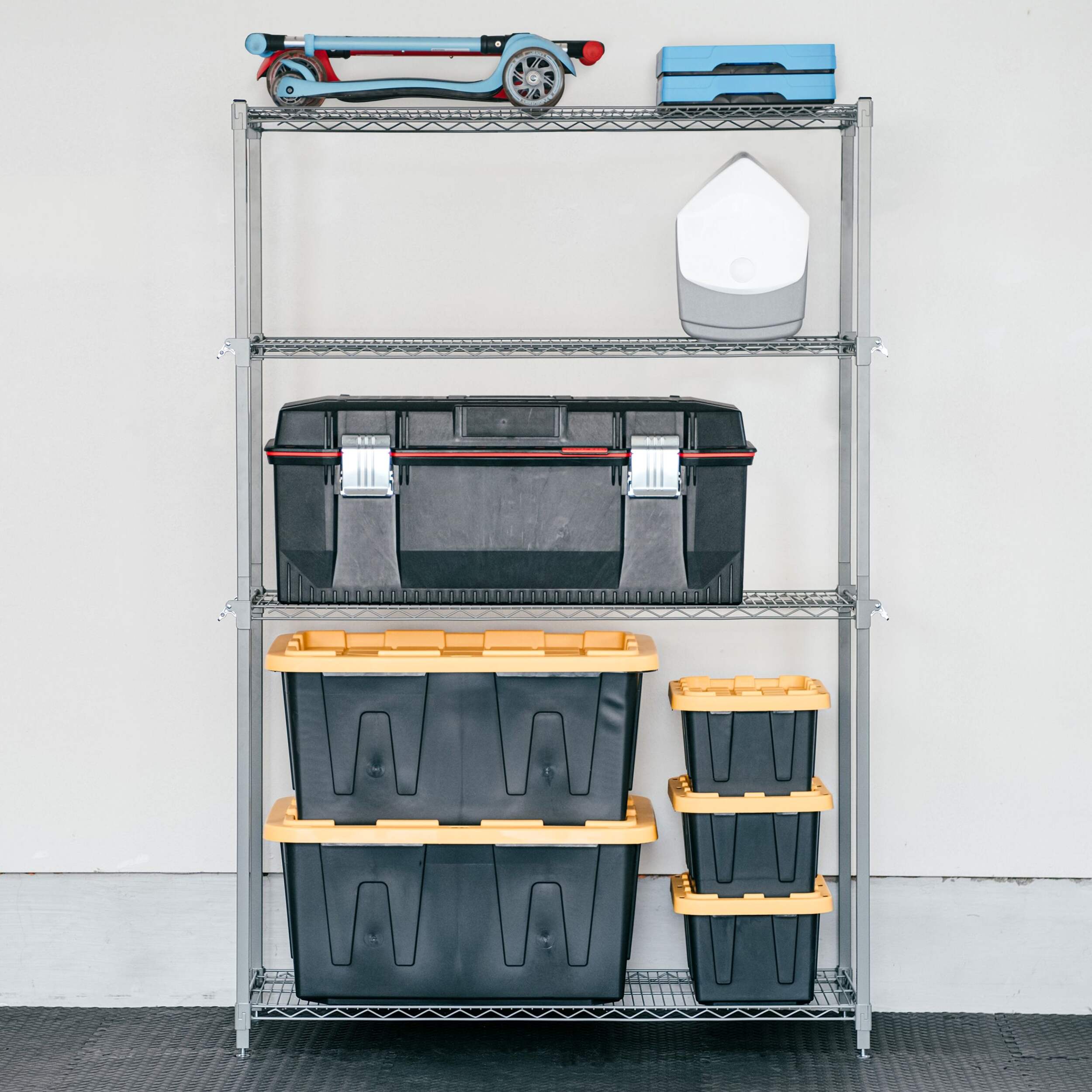 Étagère en métal à 4 niveaux réglables CleverMade Canadian Tire