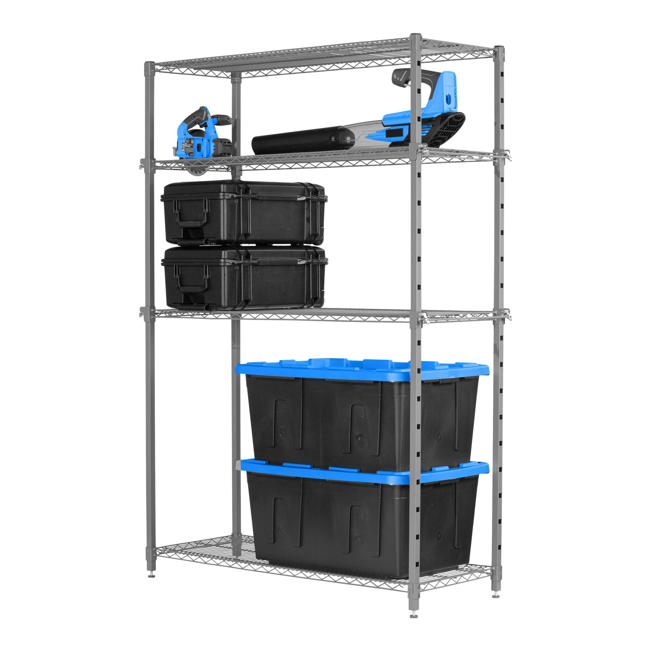 Étagère en métal à 4 niveaux réglables CleverMade Canadian Tire